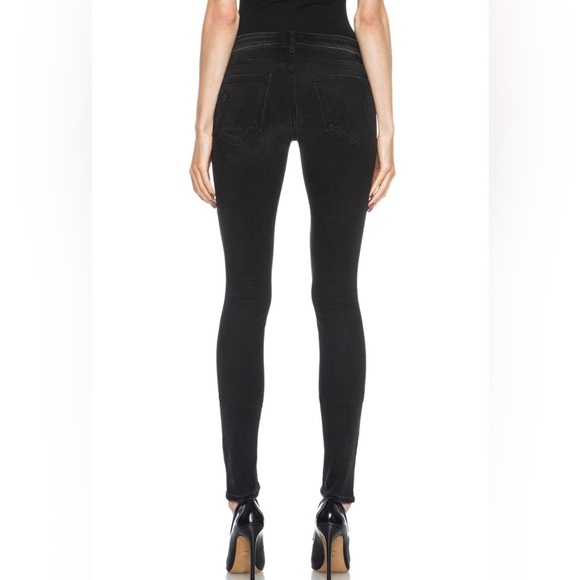 • MOTHER • The Looker Denim Jeans in Destroyed Ride • SZ 25 • Retail $238 - Picture 5 of 15